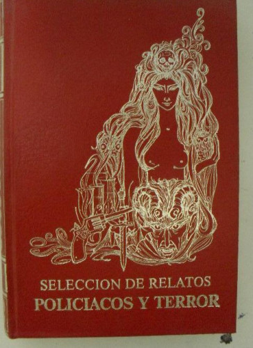 Portada del libro de Selección de relatos policiacos y terror, tomo IX, Ediciones Cedro, 1977. V.V. A. A.