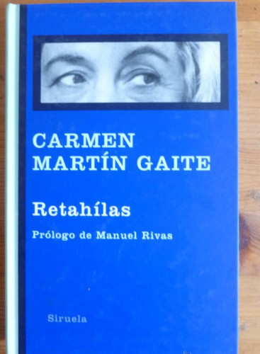 Portada del libro de RATAHILAS. CARMEN MARTIN GAITE. SIRUELA. 2009 212 PAG