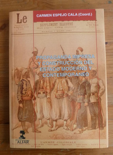 Portada del libro de Propaganda impresa y construccion del estado moderno y contemporaneo
