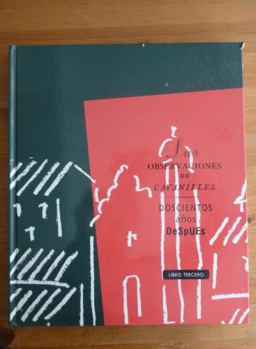 Portada del libro de LAS OBSERVACIONES DE CAVANILLES.200 AÑOS DESPUES. LIBRO TERCERO. BANCAJA. 1996 260 PAG