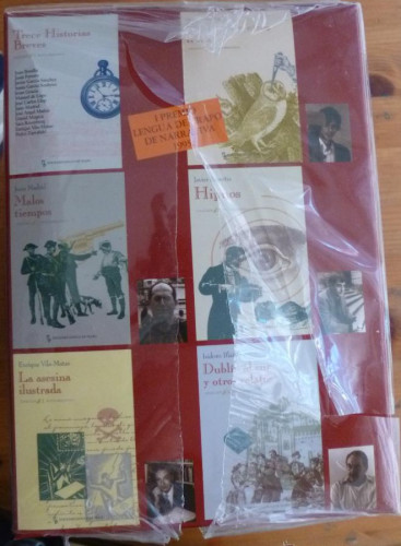Portada del libro de PACK 6 VOL. LENGUA DE TRAPO.DELCLAUX, JUAN MADRID, AZPEITIA, VILA-MATAS. ISIDORO BLAINSTEIN.