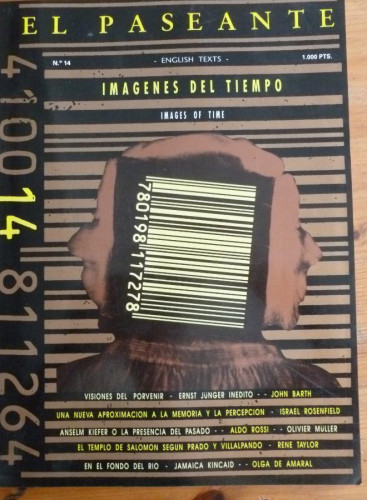 Portada del libro de EL PASEANTE Nº 14 IMAGENES DEL TIEMPO 1989 130 PAG