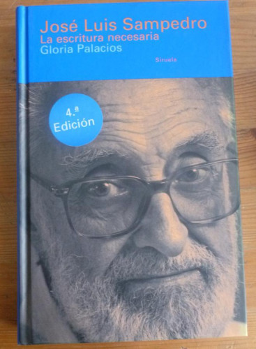 Portada del libro de José Luis Sampedro. La escritura necesaria: 81 (Libros del Tiempo)