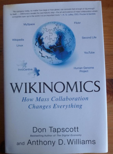Portada del libro de Wikinomics (Empresa)