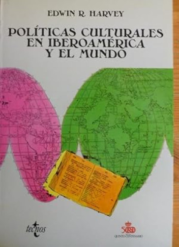 Portada del libro de Políticas culturales en Iberoamérica y en el mundo