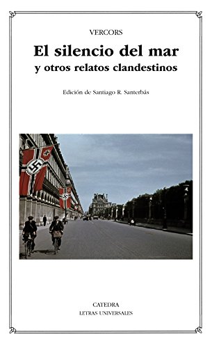 Portada del libro de El silencio del mar y otros relatos clandestinos