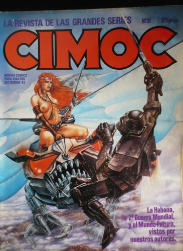 Portada del libro de CIMOC. Nº 30 82 PAG