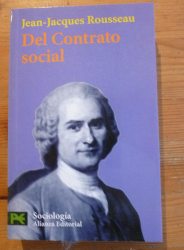 Portada del libro de Del contrato social (El libro de bolsillo - Ciencias sociales)