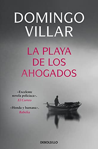 Portada del libro de La playa de los ahogados (Inspector Leo Caldas 2)