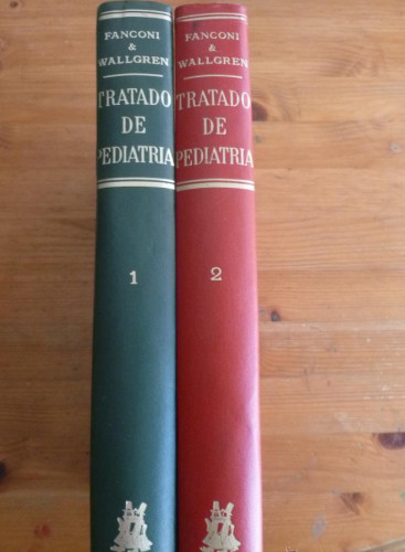 Portada del libro de TRIATRATADO DE PEDIATRIA (2 VOLUMENES) FANCONI, G. y WALLGREN, A. ED. MORATA 1967