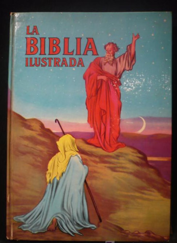 Portada del libro de LA BIBLIA ILUSTRADA. EDICIONES PAULINAS. 1972. 2º EDI.