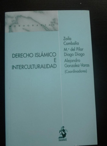 Portada del libro de Derecho Islámico e Interculturalidad (Monografias (iustel))