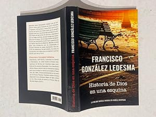 Portada del libro de Historia de Dios en una esquina