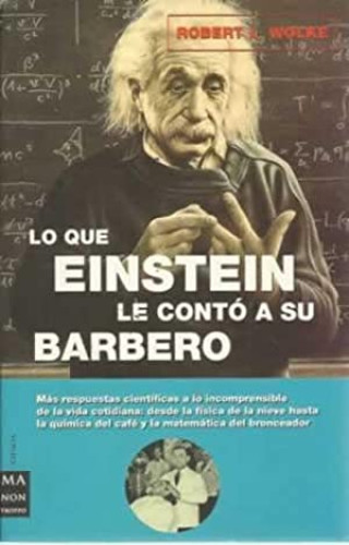 Portada del libro de Lo que einstein le contó a su barbero
