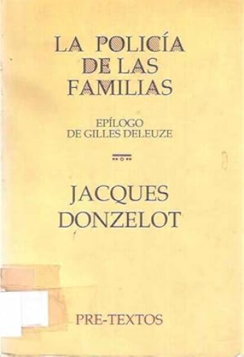 Portada del libro de La policía de las familias