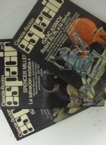 Portada del libro de CIENCIA FICCION ESPACIO. VARIOS AUTORES.ASIMOV. ED.MOSAICO.