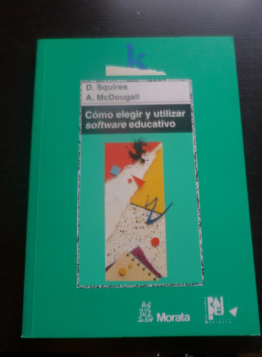 Portada del libro de Como Elegir y Utilizar Software Educativo (Educación crítica)