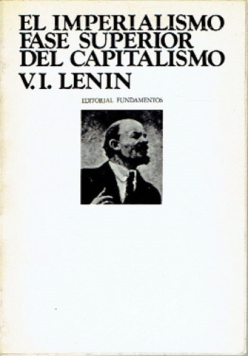 Portada del libro de El Imperialismo fase superior del capitalismo