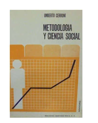 Portada del libro de Metodología y ciencia social