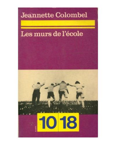 Portada del libro de Les murs de l'école
