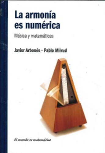 Portada del libro de La Armonía es numérica
