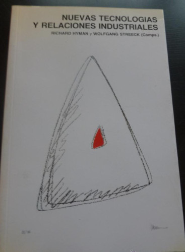 Portada del libro de Nuevas tecnologías y relaciones industriales