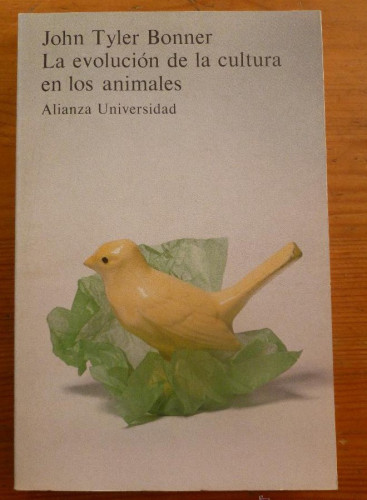 Portada del libro de La evolucion de la cultura en los animales
