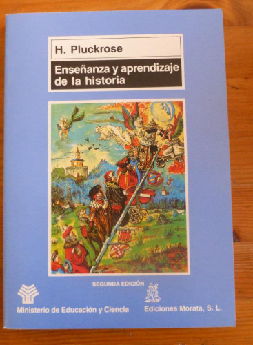 Portada del libro de Ensenanza y Aprendizaje de La Historia (Coedición Ministerio de Educación)