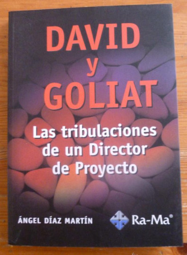 Portada del libro de DAVID Y GOLIAT. TRIBULACIONES DE UN DIRECTOR DE PROYECTO DIAZ MARTIN. ED. RA-MA. 2007 144 PAG