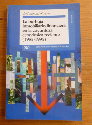 Portada del libro de LA COYUNTURA INMOBILIARIO FINANCIERA COYUNTURA ECONOMICA (1985-1995). ED. SIGLO XXI. 1996 161 PAG