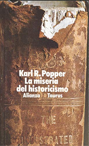 Portada del libro de La miseria del historicismo