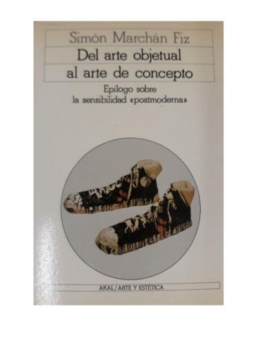 Portada del libro de DEL ARTE OBJETUAL AL ARTE DE CONCEPTO