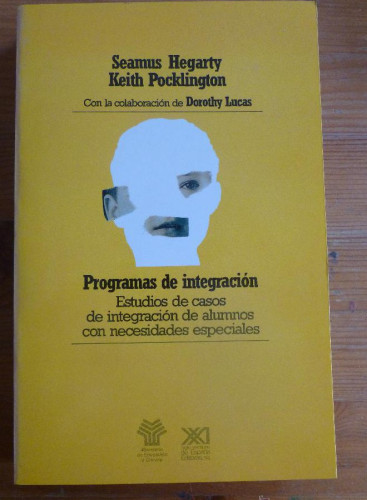 Portada del libro de Programas de integración: Estudios de casos de integración de alumnos con necesidades especiales (Educación...