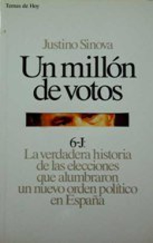 Portada del libro de Un Millón de votos