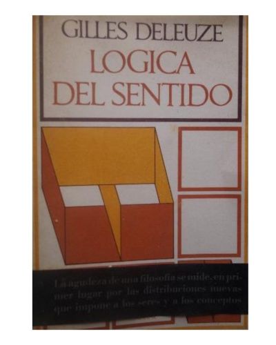 Portada del libro de LOGICA DEL SENTIDO