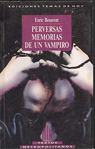 Portada del libro de Perversas memorias de un vampiro