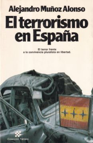 Portada del libro de El terrorismo en España