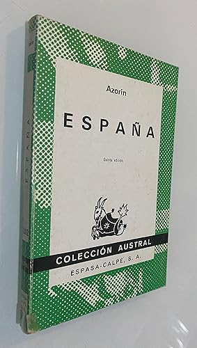 Portada del libro de España