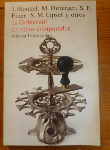 Portada del libro de El gobierno : estudios comparados