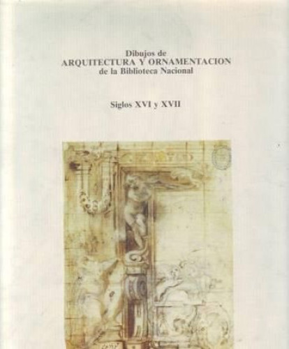 Portada del libro de Dibujos de arquitectura de la Biblioteca Nacional