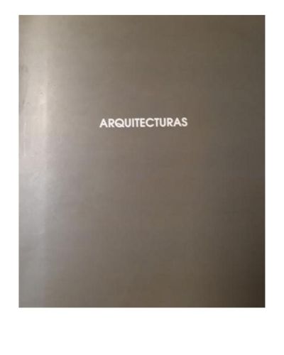 Portada del libro de Arquitecturas galería