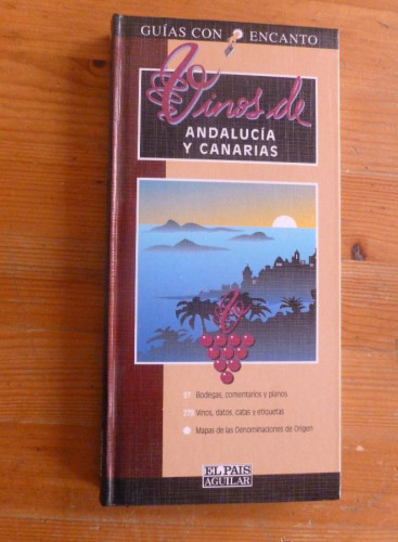 Portada del libro de Vinos de Andalucía y Canarias