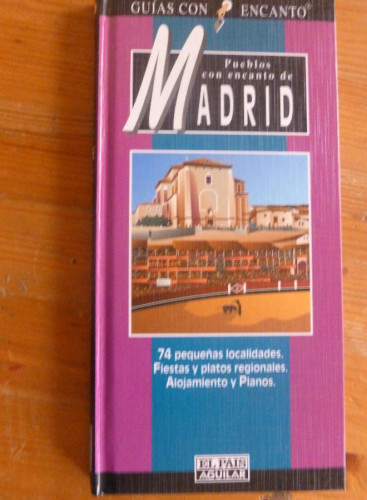 Portada del libro de Pueblos con encanto de Madrid