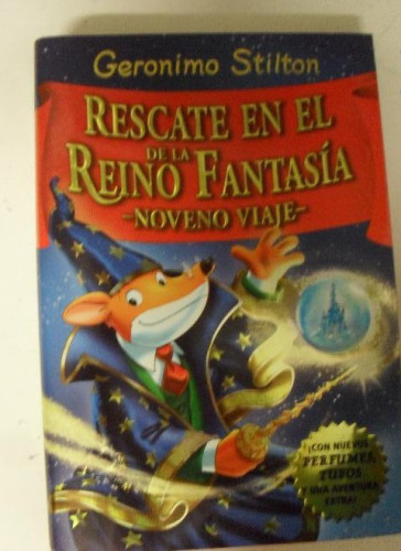 Portada del libro de RESCATE EN EL MUNDO DE LA FANTASIA. G.STILTON. CIRCULO DE LECTORES. 500pp