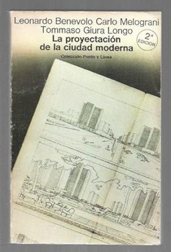 Portada del libro de La proyectación de la ciudad moderna