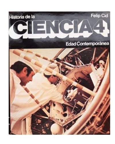 Portada del libro de Historia de la Ciencia. Edad Contemporánea