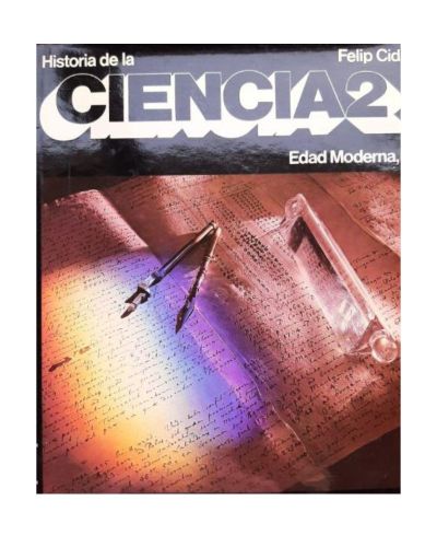 Portada del libro de Historia de la ciencia. Edad Moderna I