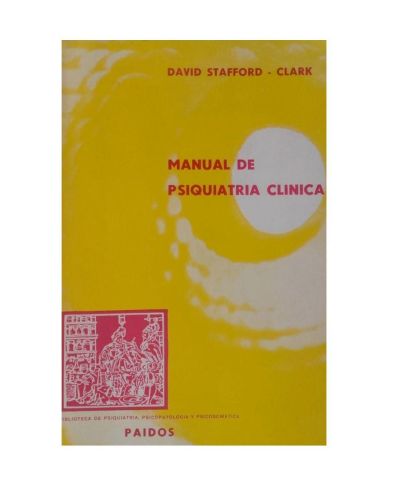 Portada del libro de Manual de psiquiatría clínica