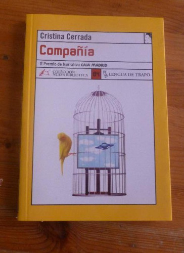 Portada del libro de COMPAÑIA. CRISTINA CERRADA. LENGUA DE TRAPO. 2004 158 PAG