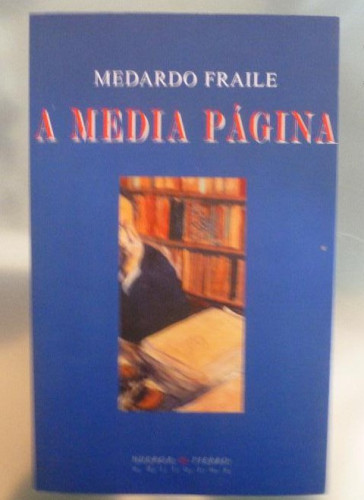 Portada del libro de A media página (Ensayo)